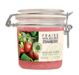 Exfoliante yves rocher de fresa